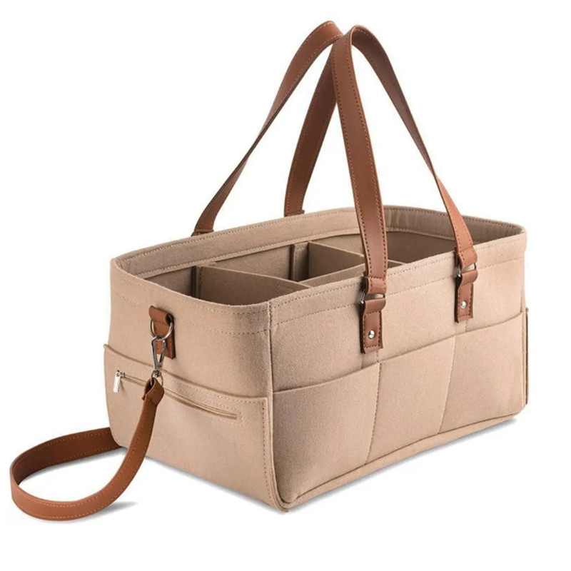 Baby Nursery Organiser - Baby Felt Storage Nursery Organizer Basket