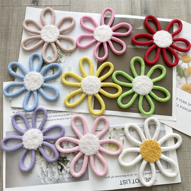 Baby Nursery Products - Cotton Rope Woven Daisy Flower Wall