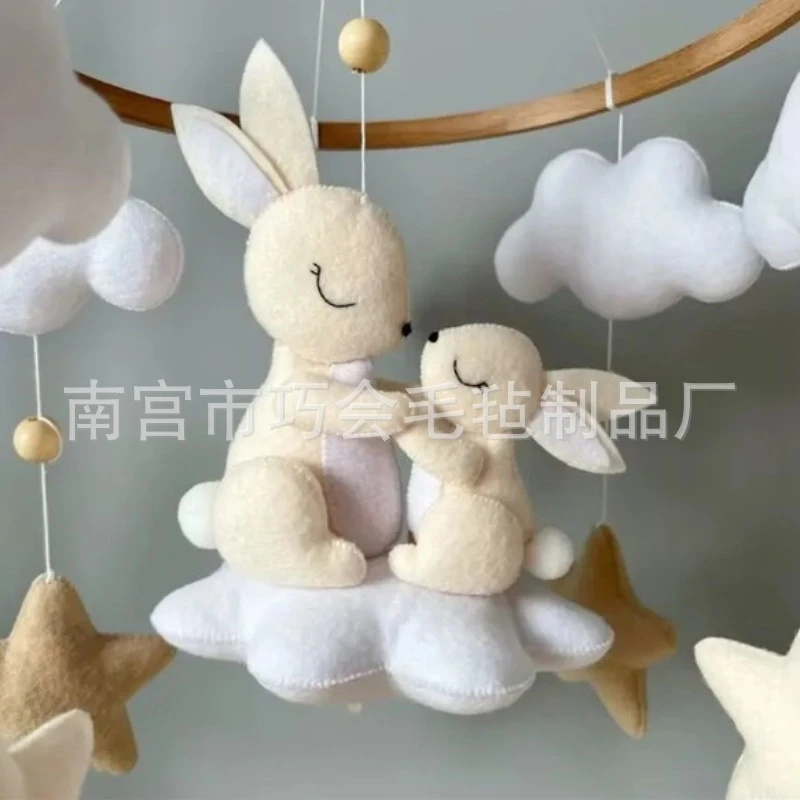 Handmade Soft Felt Bunny Baby  - Baby Nursery Ideas avis et prix