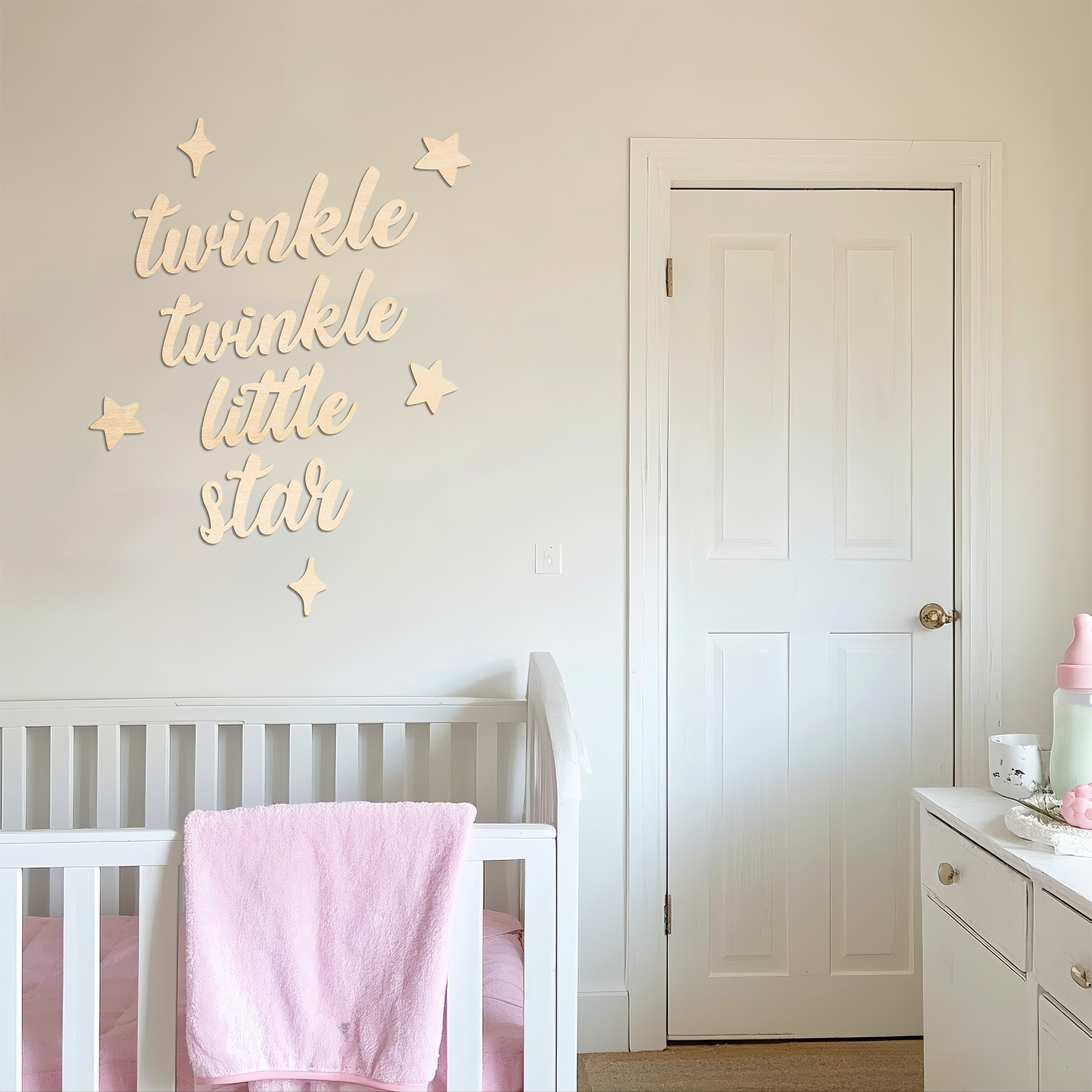 Twinkle Twinkle Little Star Wo - Baby Nursery Wall avis et prix