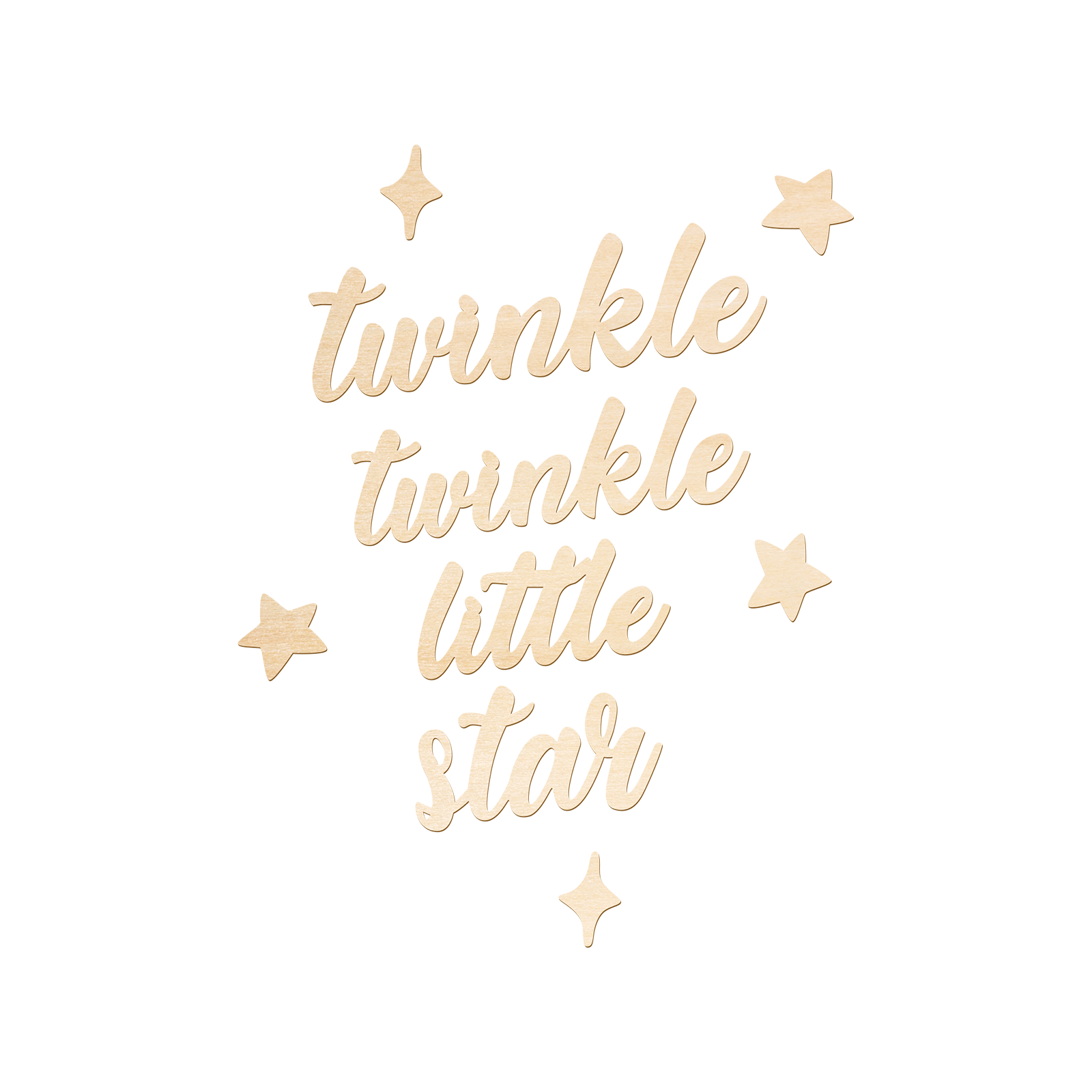 Twinkle Twinkle Little Star Wo - Baby Nursery Wall avis et prix