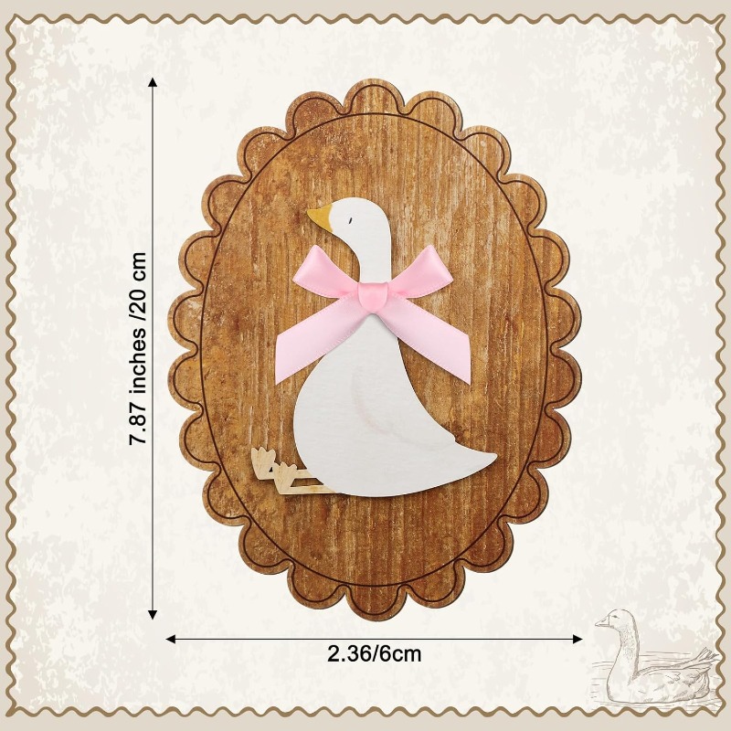 Whimsical Vintage Wooden Goose - Baby Nursery Vintage avis et prix