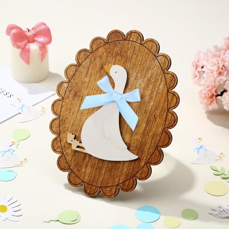 Whimsical Vintage Wooden Goose - Baby Nursery Vintage avis et prix