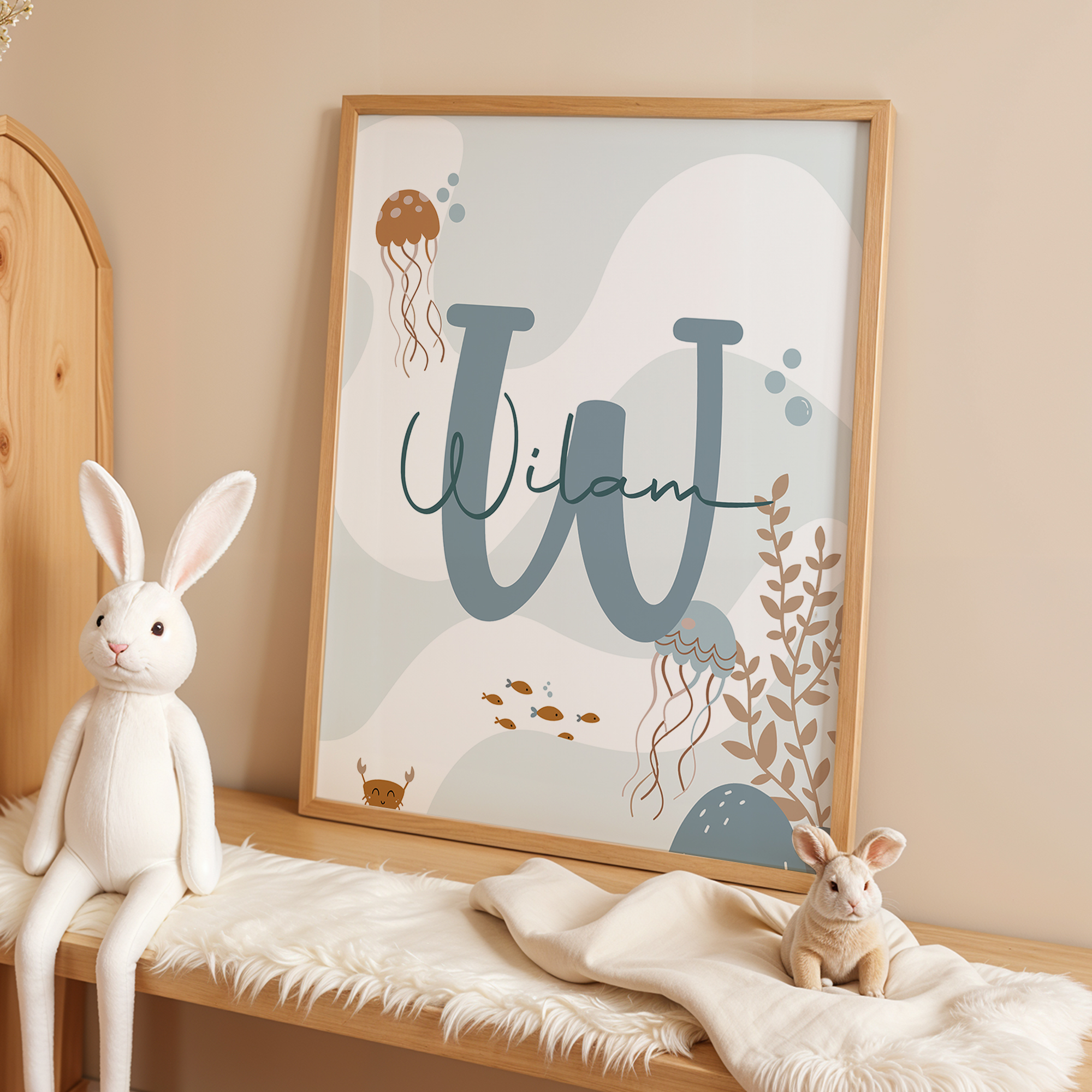 3pcs Personalized Custom Name  - Baby Nursery Name avis et prix