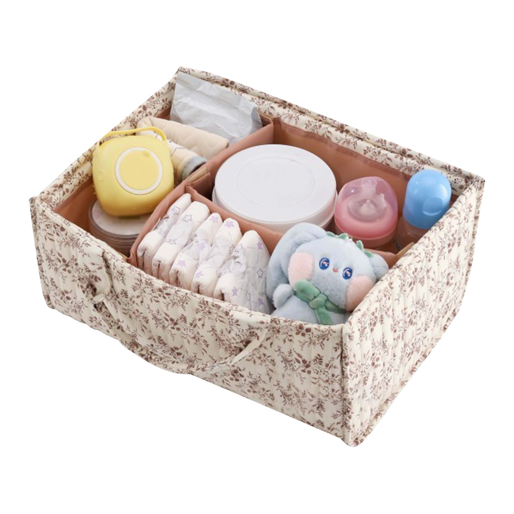 Floral Nursery Storage Basket  - Baby Nursery Organiser avis et prix