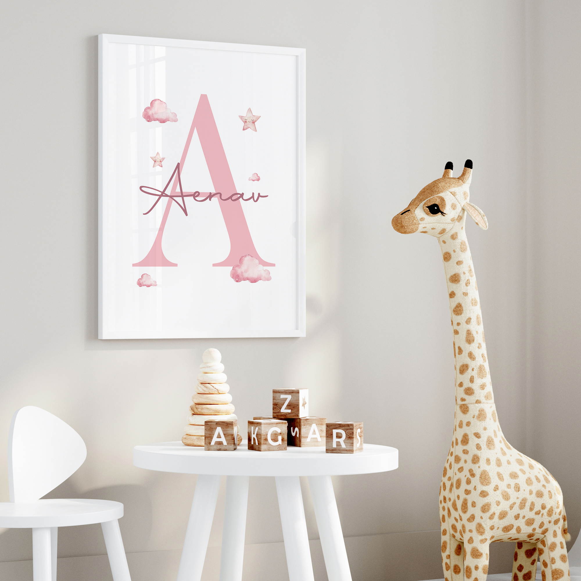 3pcs Personalized Custom Name  - Baby Nursery Name avis et prix