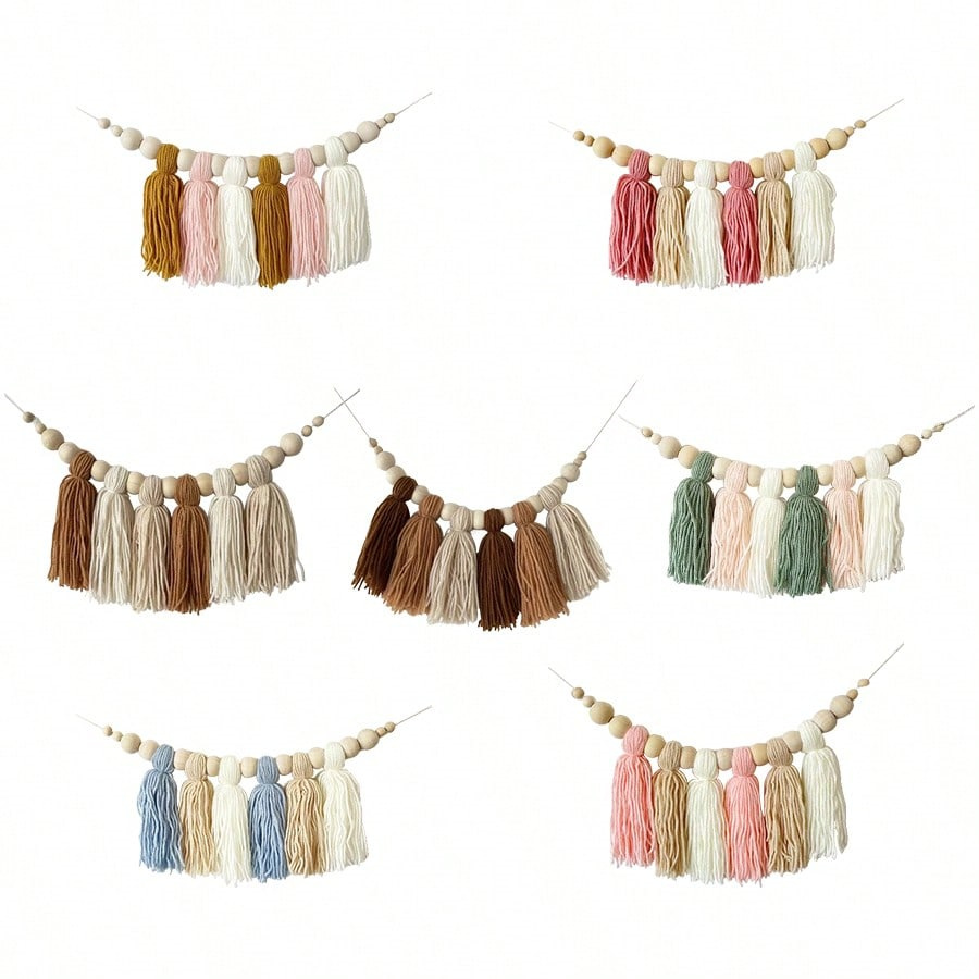 Boho Cotton Tassel Garland Wal - Baby Nursery Garland avis et prix