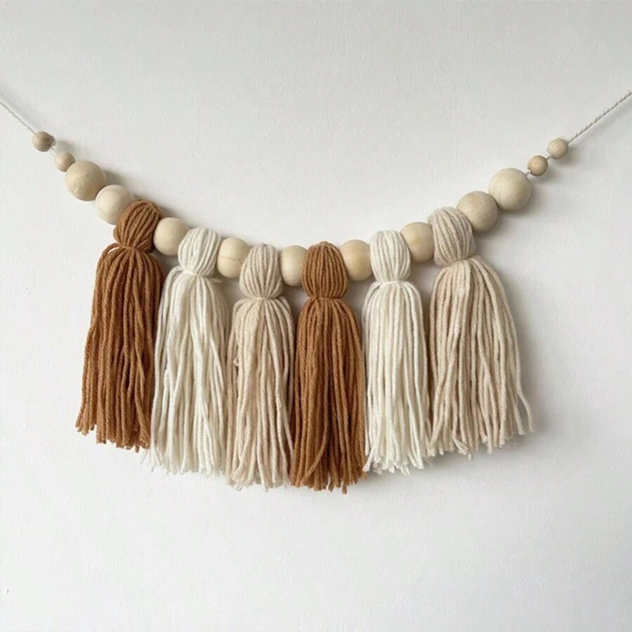 Boho Cotton Tassel Garland Wal - Baby Nursery Garland avis et prix