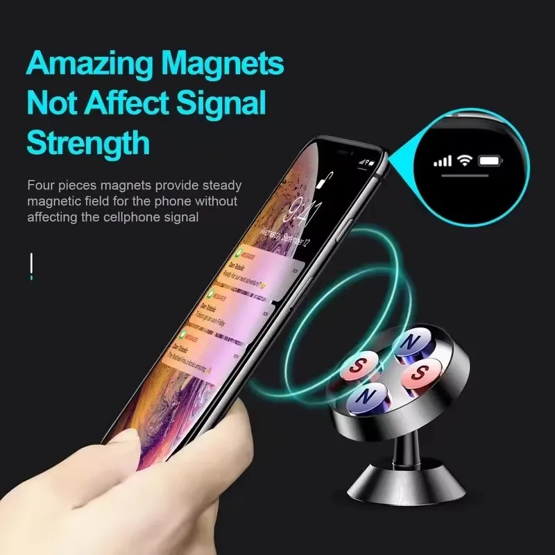 Magnetic Car Phone Holder Magn - Mobile Hanger Arm avis et prix