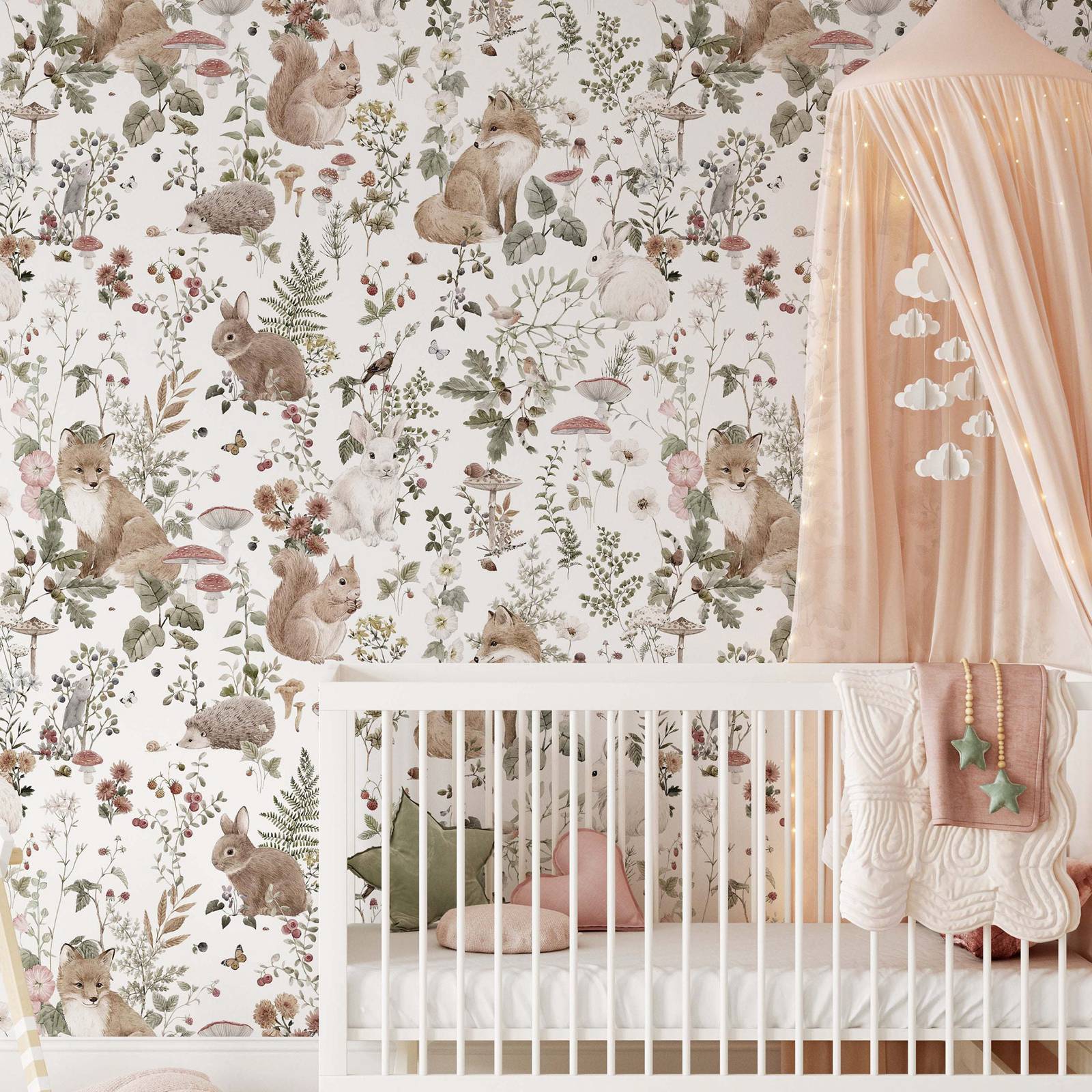 Forest Babies MuraL, Boys Nurs - Baby Nursery Vintage avis et prix