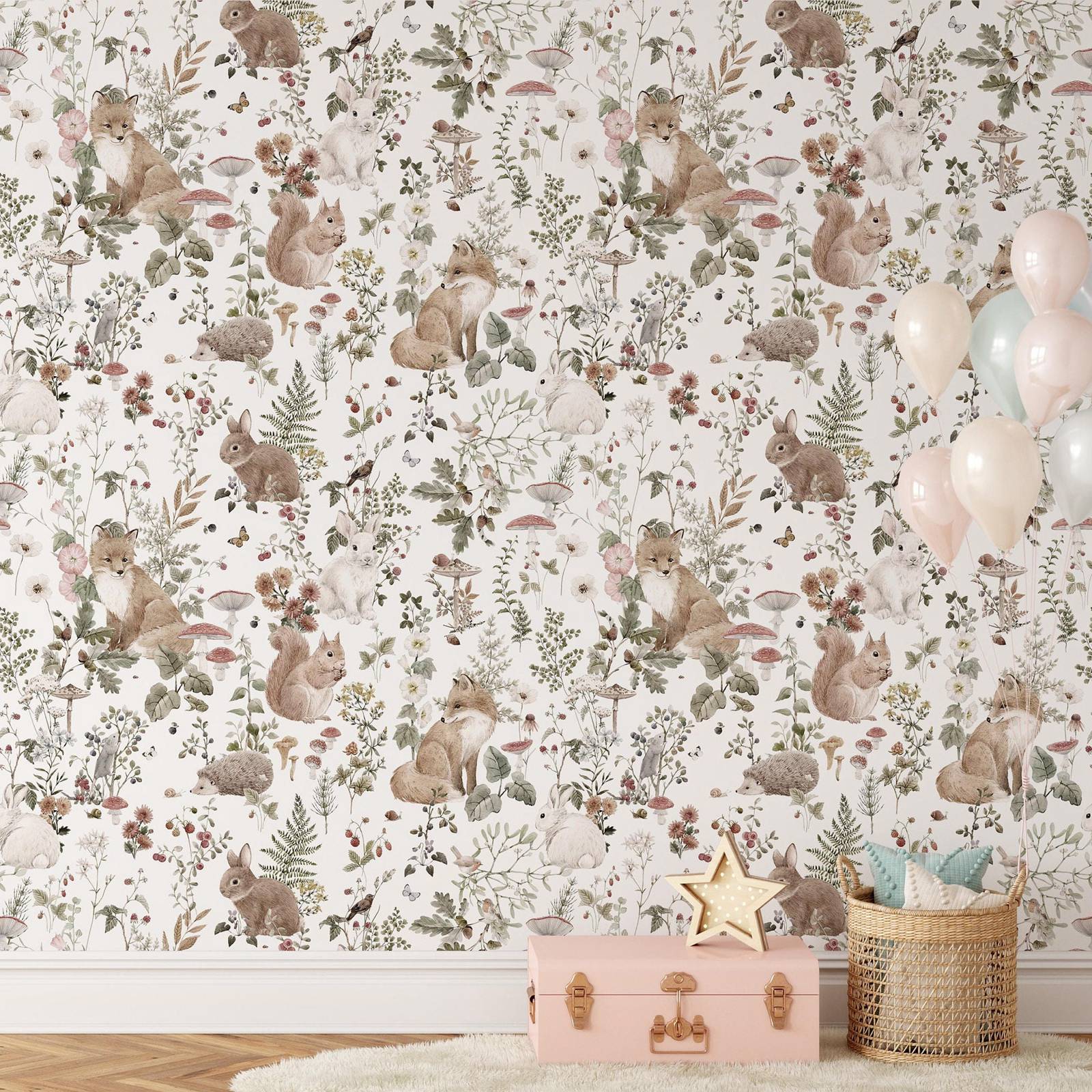 Forest Babies MuraL, Boys Nurs - Baby Nursery Vintage avis et prix