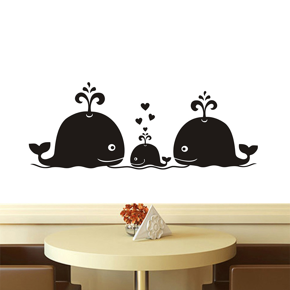 New Cute Whale Hearts Family W - Baby Nursery Vintage avis et prix