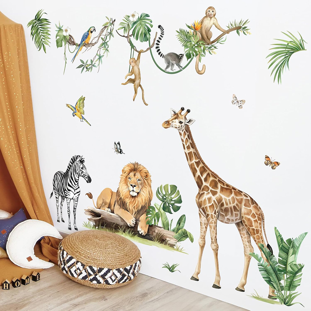 Large Jungle Animal Tropical L - Baby Nursery Products avis et prix