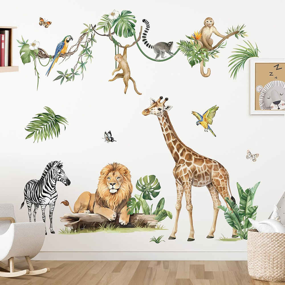 Large Jungle Animal Tropical L - Baby Nursery Products avis et prix