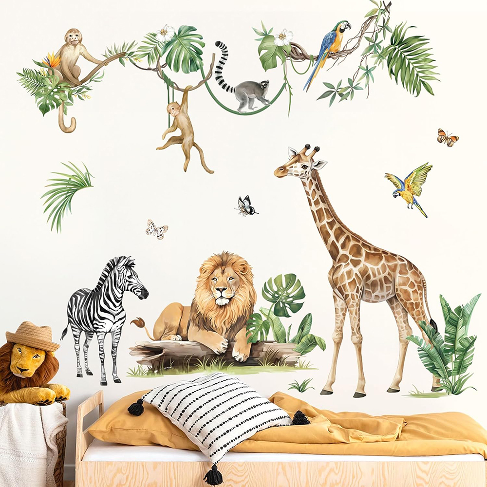 Large Jungle Animal Tropical L - Baby Nursery Products avis et prix