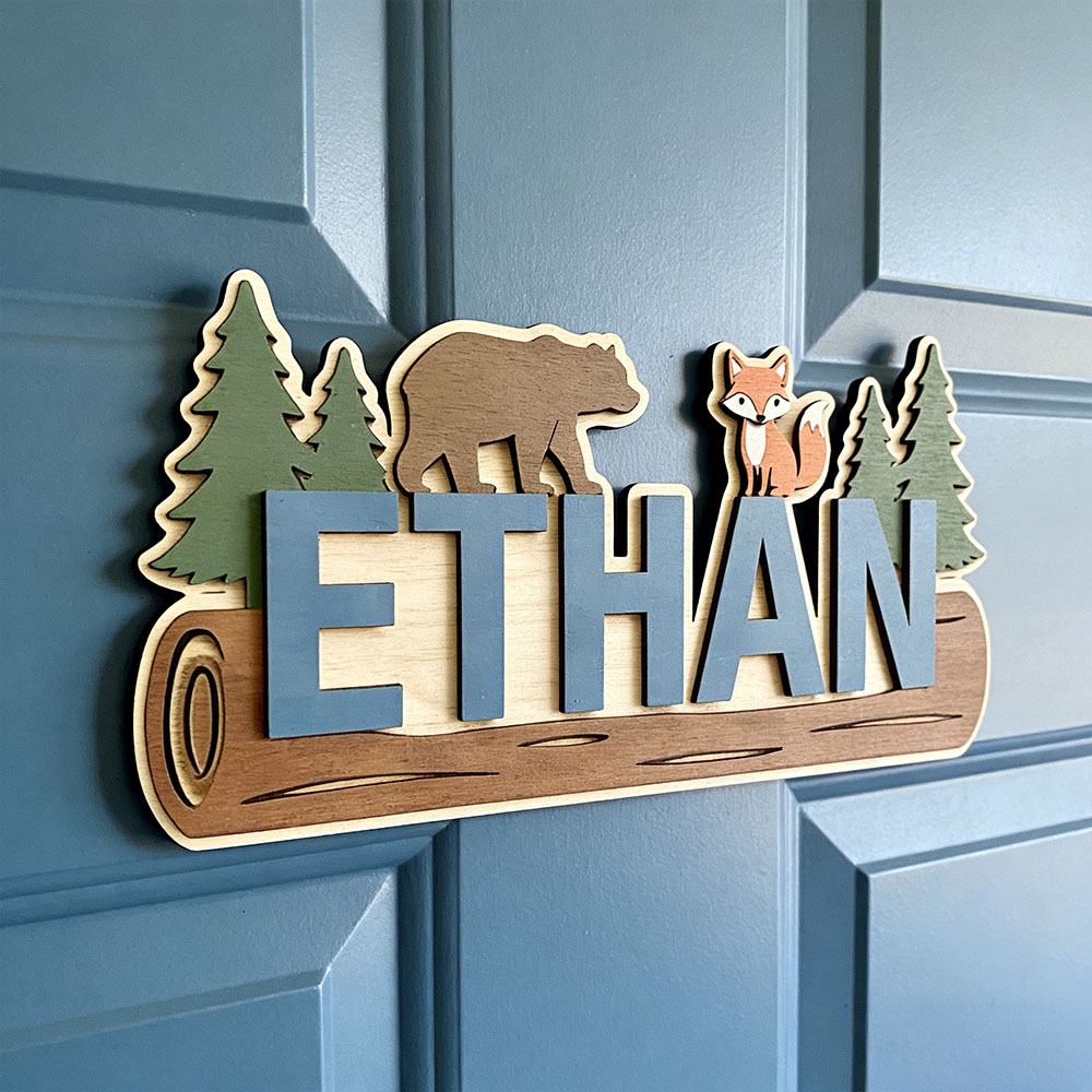 Woodland Forest Animal Persona - Baby Nursery Wall avis et prix
