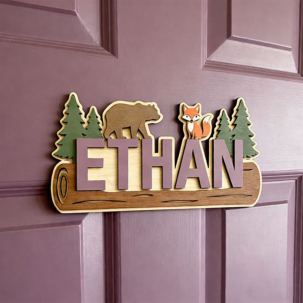 Woodland Forest Animal Persona - Baby Nursery Wall avis et prix