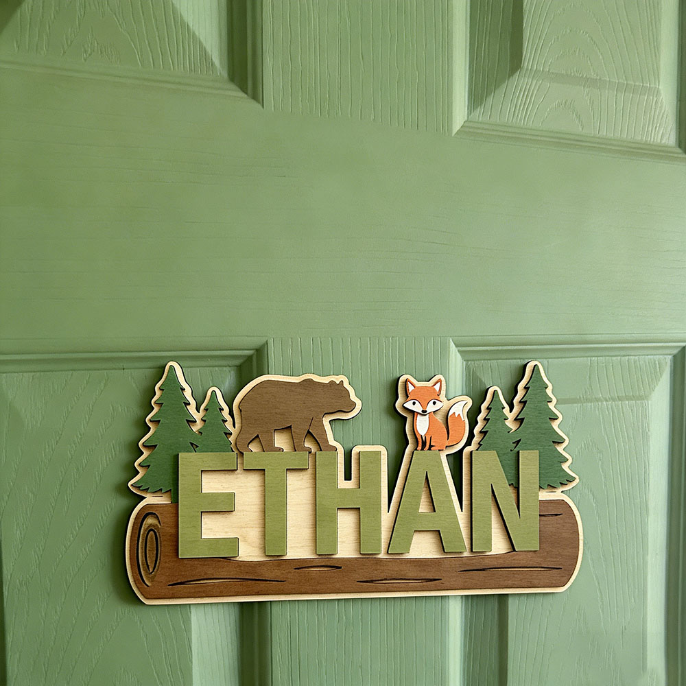 Woodland Forest Animal Persona - Baby Nursery Wall avis et prix