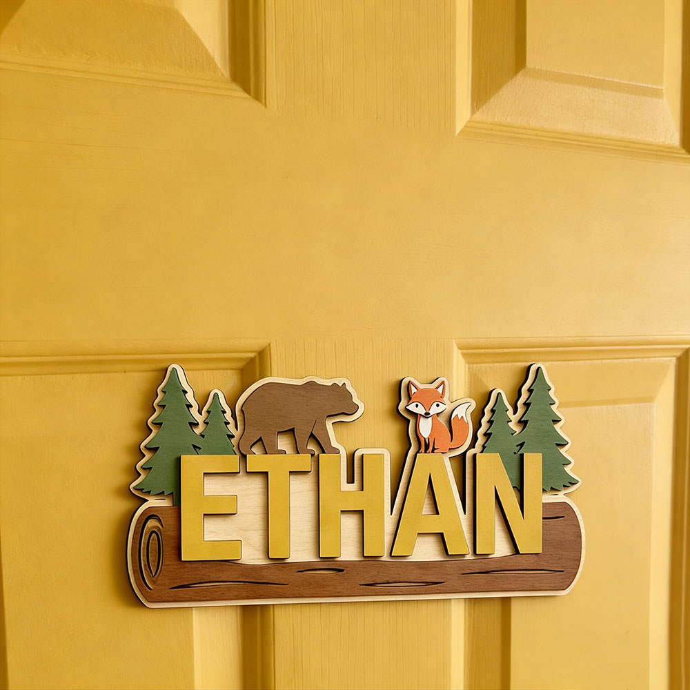 Woodland Forest Animal Persona - Baby Nursery Wall avis et prix