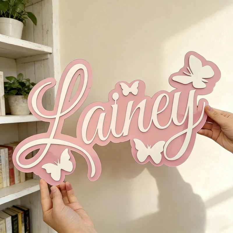 Personalized Baby Name Plaque, - Baby Nursery Name avis et prix