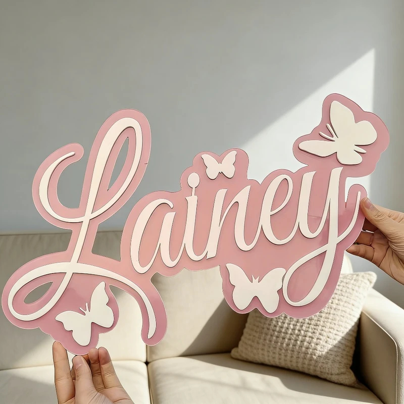 Personalized Baby Name Plaque, - Baby Nursery Name avis et prix