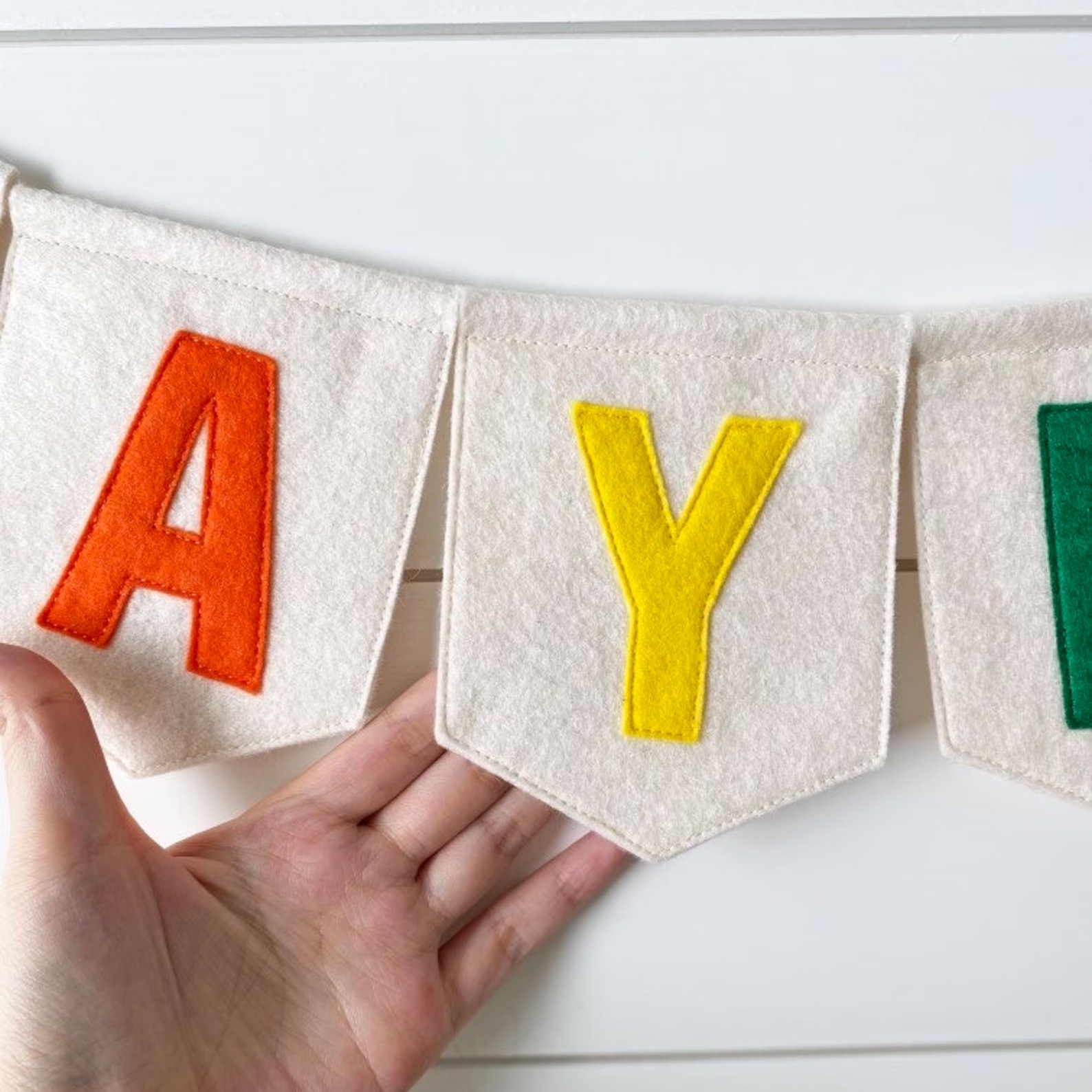 Personalized Felt Letter Banne - Baby Nursery Garland avis et prix