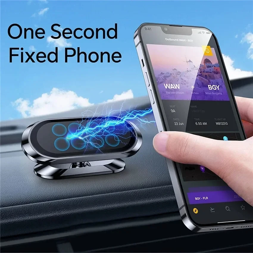 360° Magnetic Car Phone Holder - Mobile Hanger Arm avis et prix