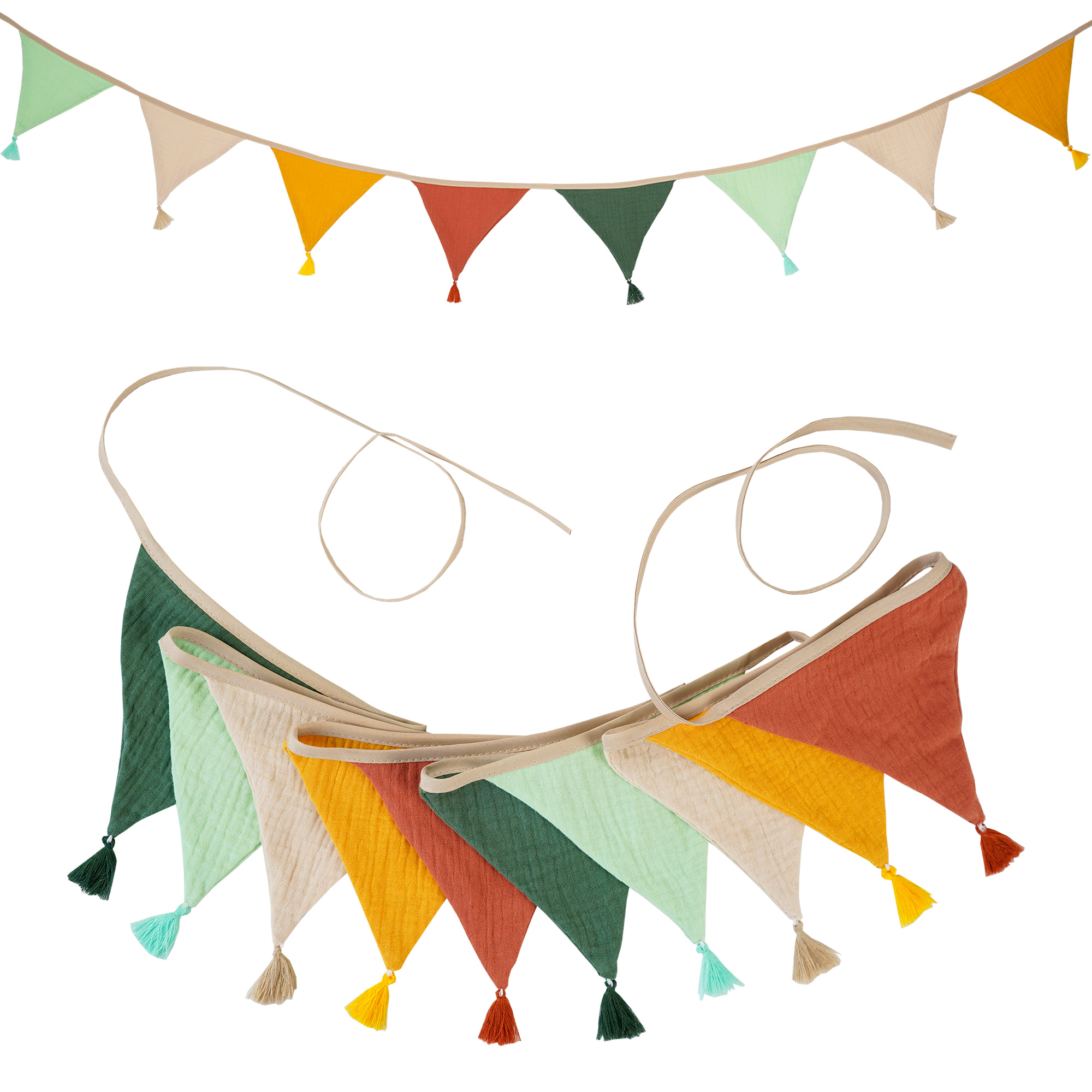 2.6M/8.5FT Nursery Fabric Bunt - Baby Nursery Ideas avis et prix