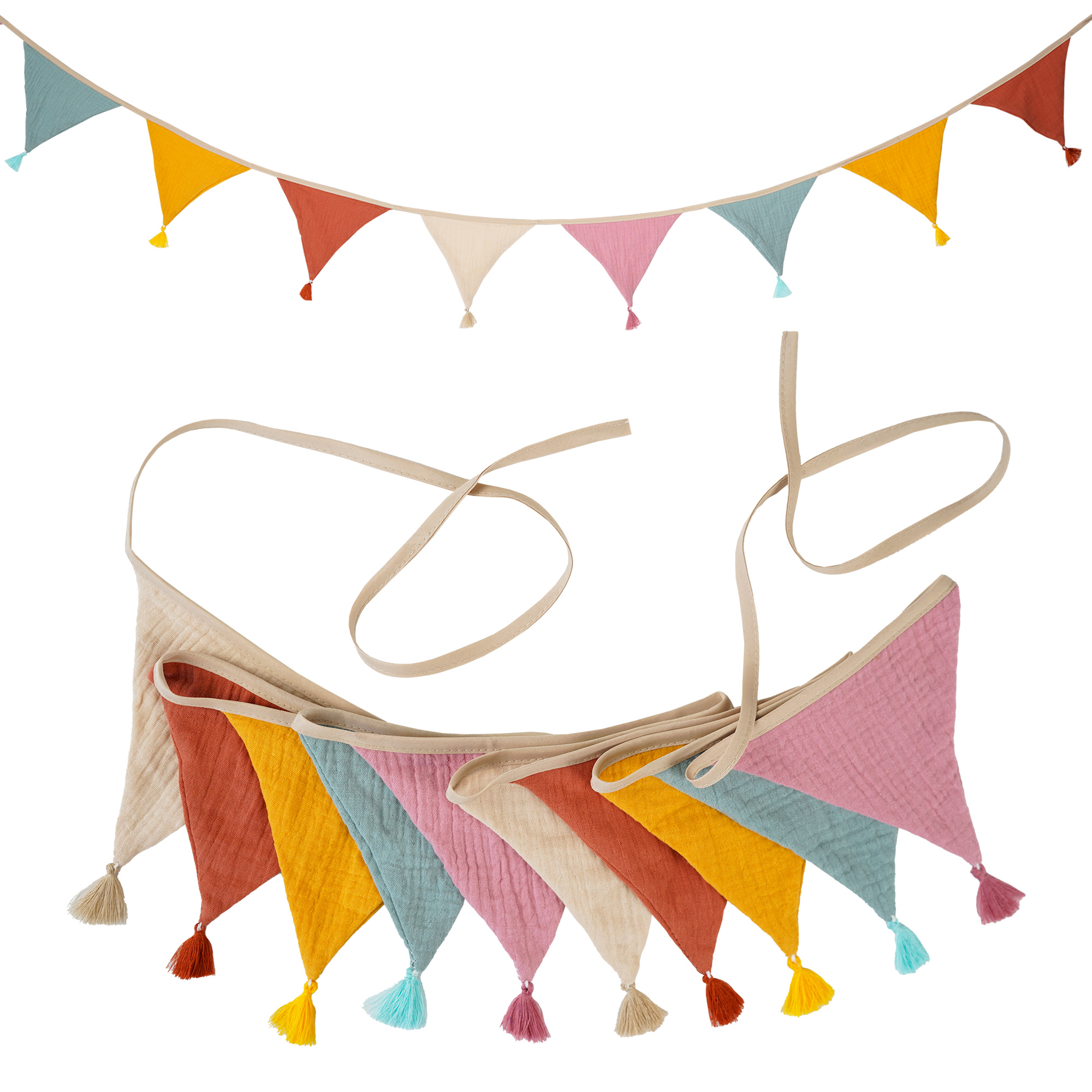2.6M/8.5FT Nursery Fabric Bunt - Baby Nursery Ideas avis et prix