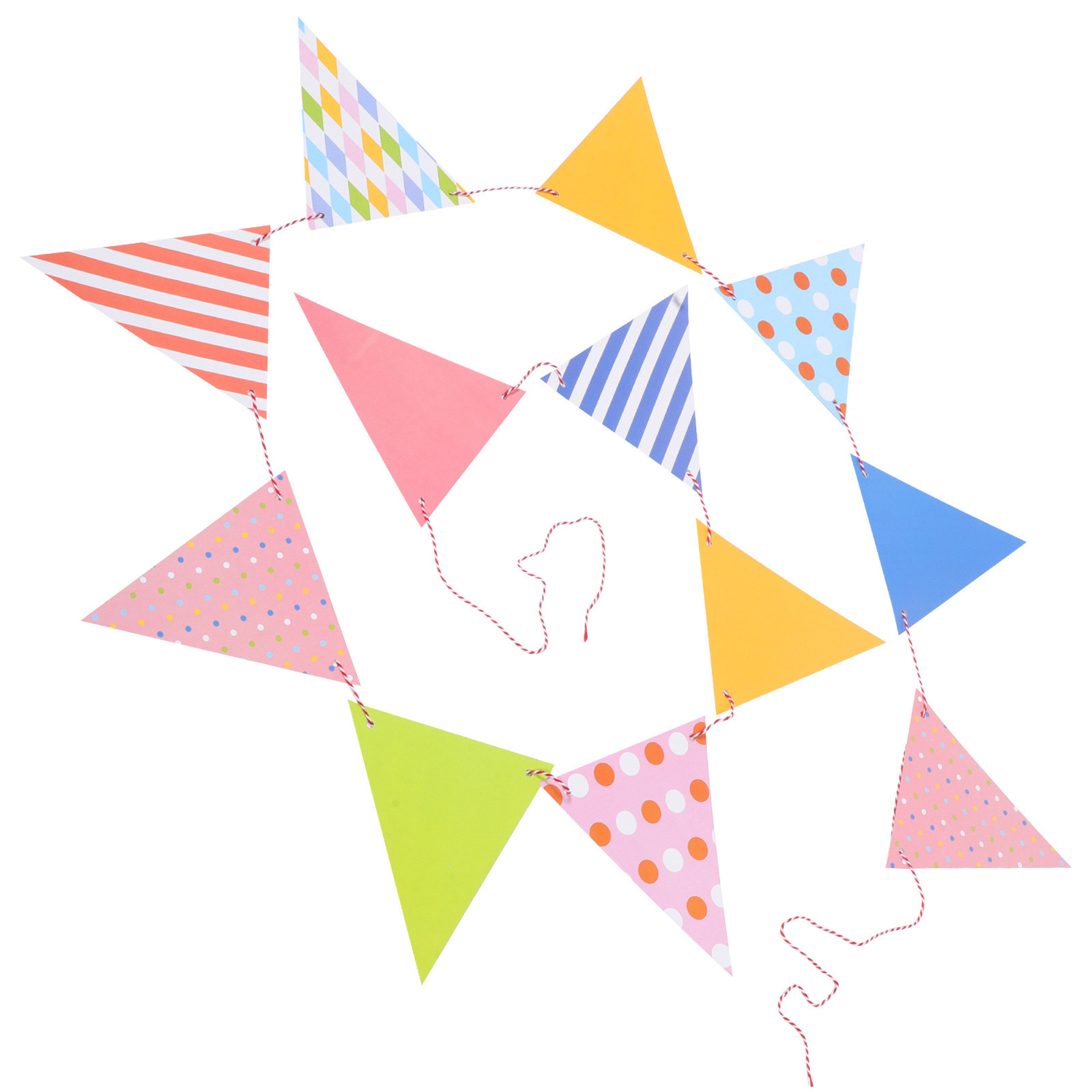 Easy Install Triangle Paper Fl - Baby Nursery Garland avis et prix