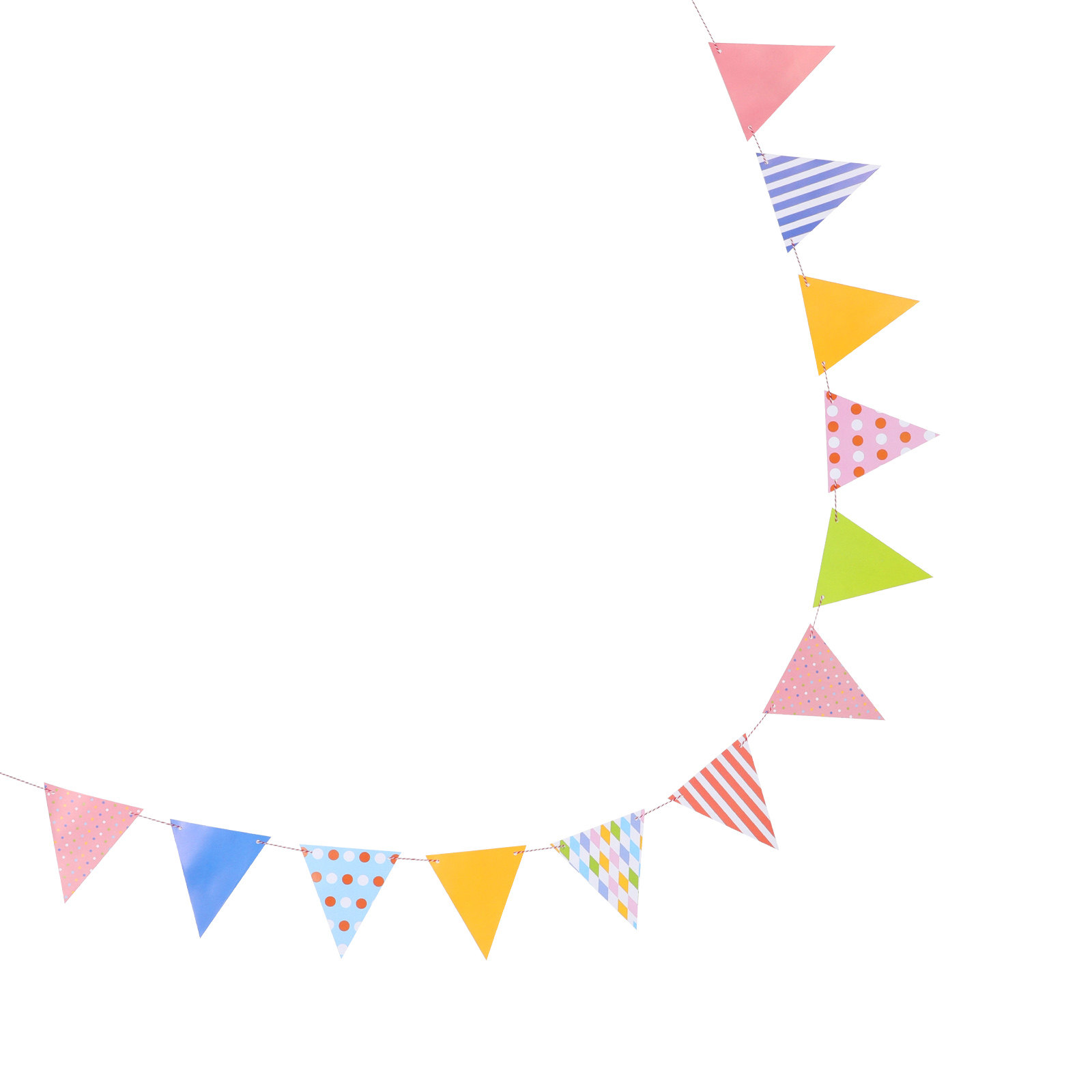 Easy Install Triangle Paper Fl - Baby Nursery Garland avis et prix