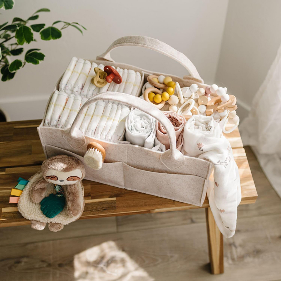 Baby Diaper Ball Bag Organizer - Baby Nursery Organiser avis et prix