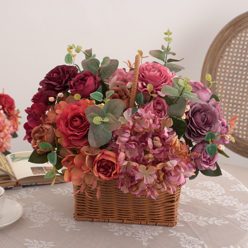 1pcs Vintage Peony Artificial  - Baby Nursery Vintage avis et prix