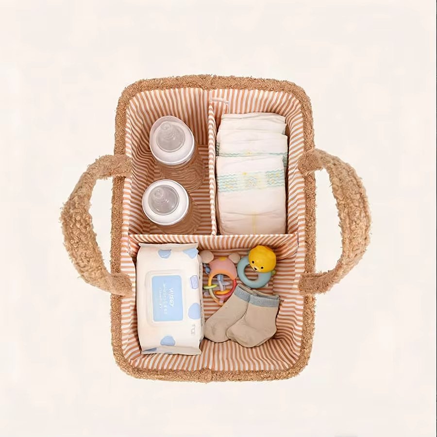 eddy Fleece Baby Diaper Caddy  - Baby Nursery Organiser avis et prix