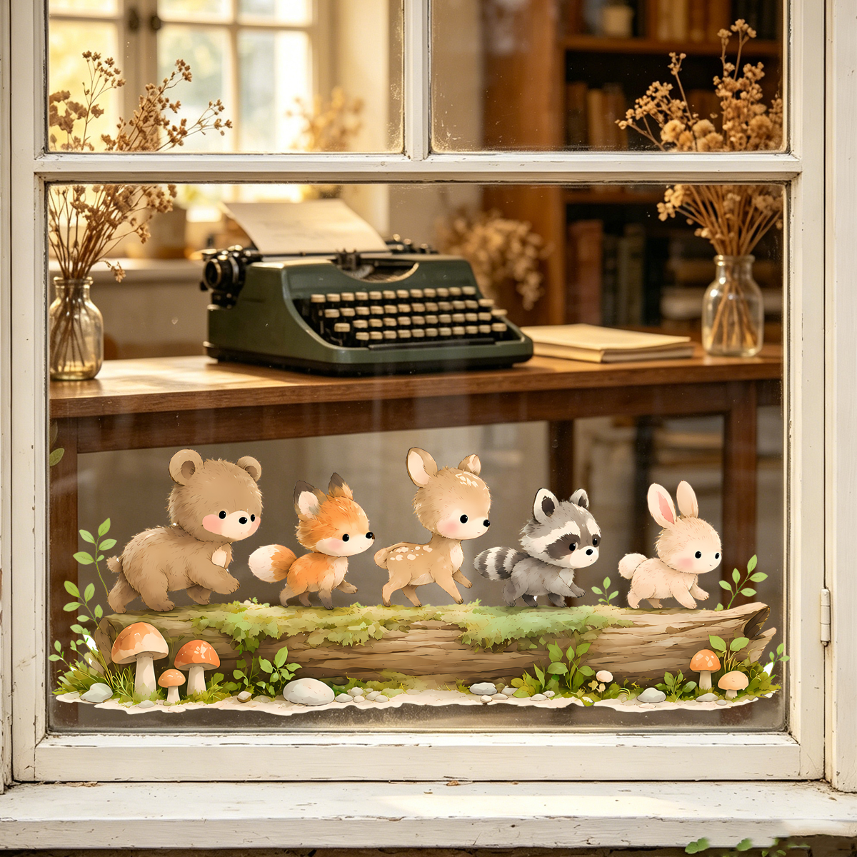 Nursery Forest Animals Window  - Baby Nursery Labels avis et prix