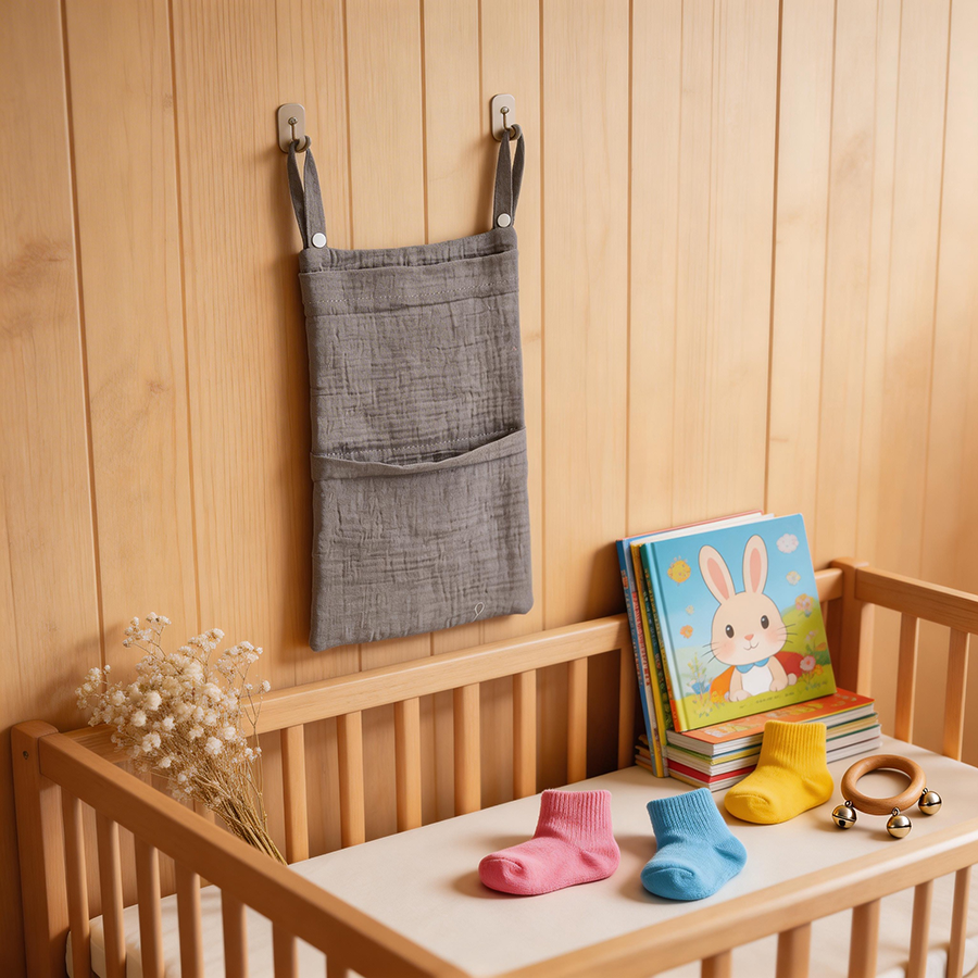 Baby Bedside Crib Caddy Organi - Baby Nursery Organiser avis et prix