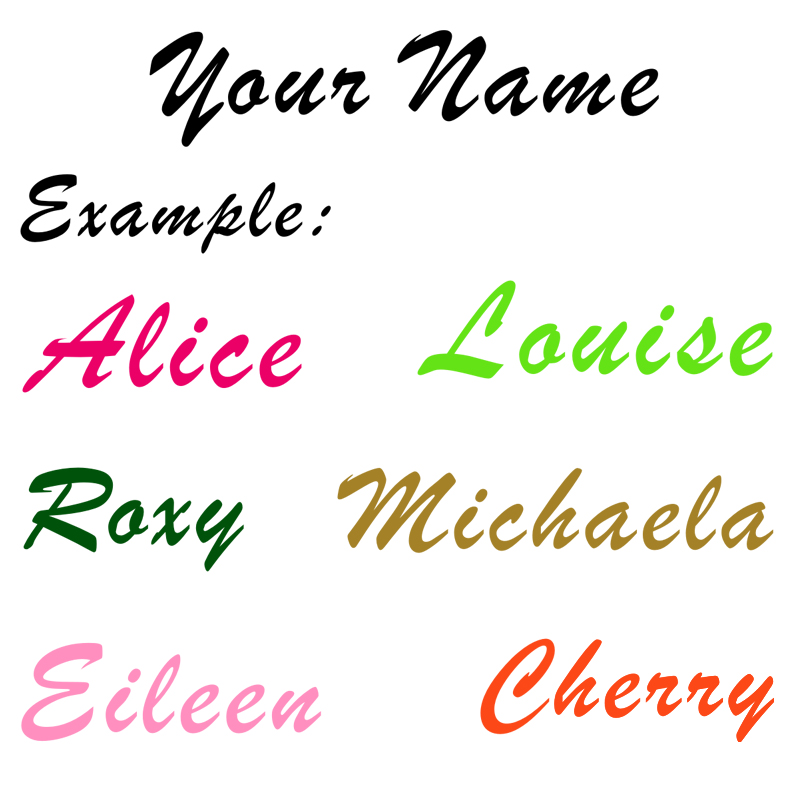 Custom Text Decal YOUR NAME Ca - Baby Nursery Labels avis et prix