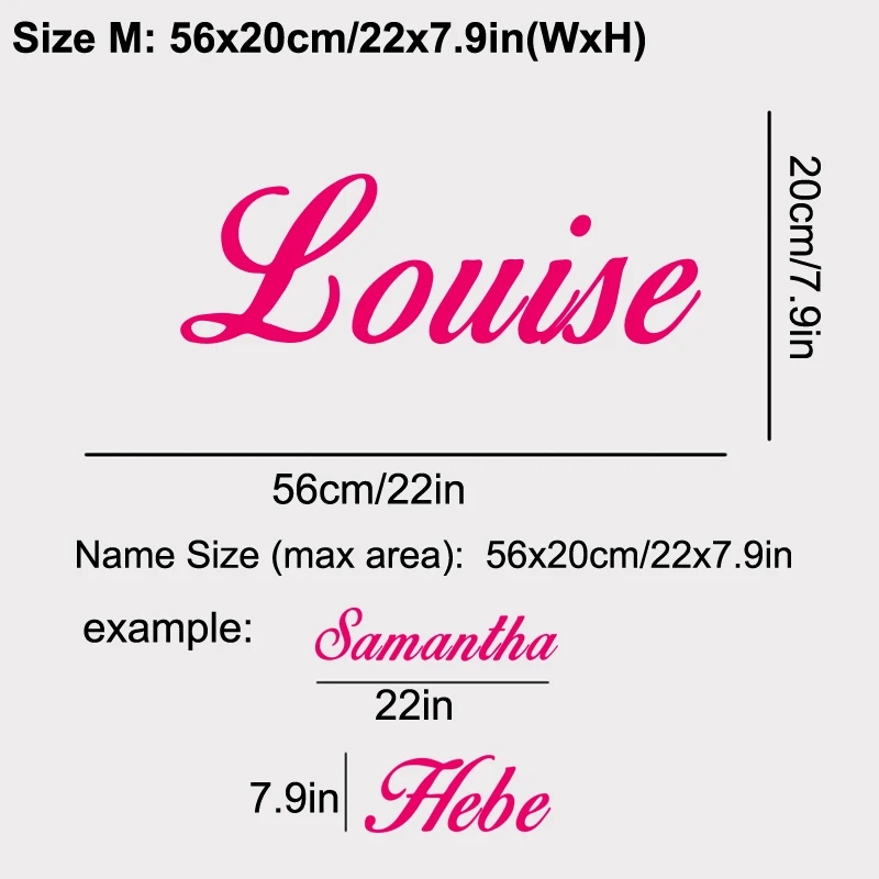 YOUR TEXT Vinyl Decal Sticker  - Baby Nursery Labels avis et prix