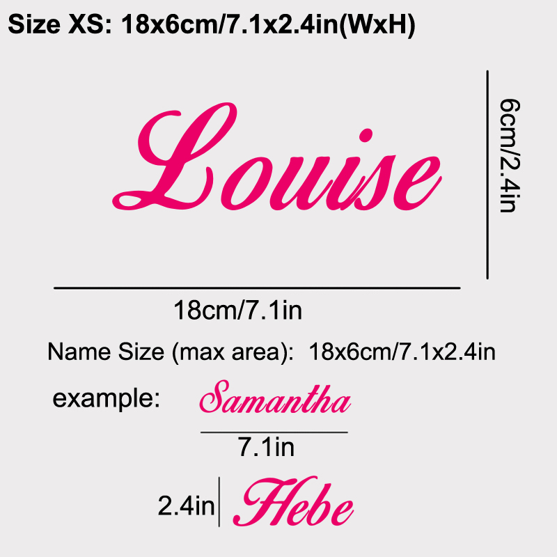 YOUR TEXT Vinyl Decal Sticker  - Baby Nursery Labels avis et prix