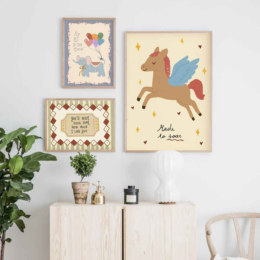 Vintage Rocking Horse Giraffe  - Baby Nursery Vintage avis et prix