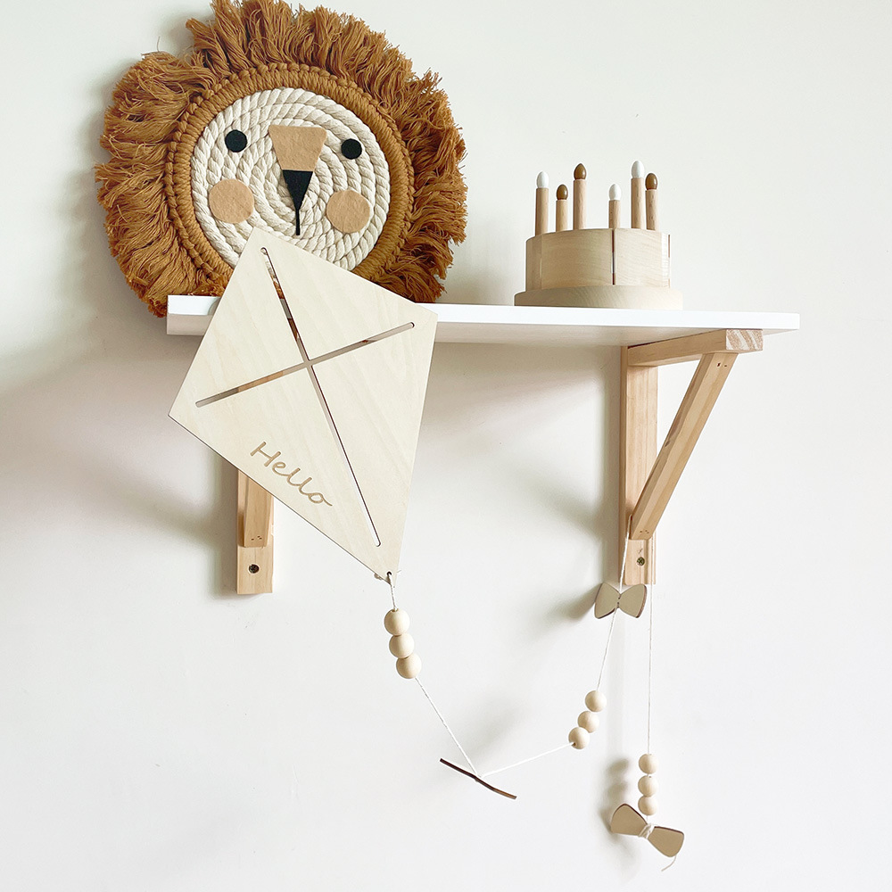 INS Nordic Wooden Kite Wall Or - Baby Nursery Products avis et prix