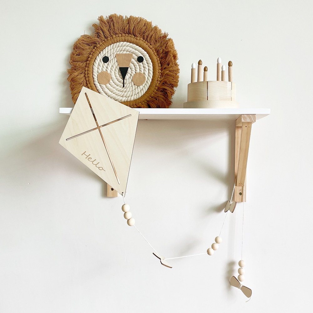 INS Nordic Wooden Kite Wall Or - Baby Nursery Products avis et prix