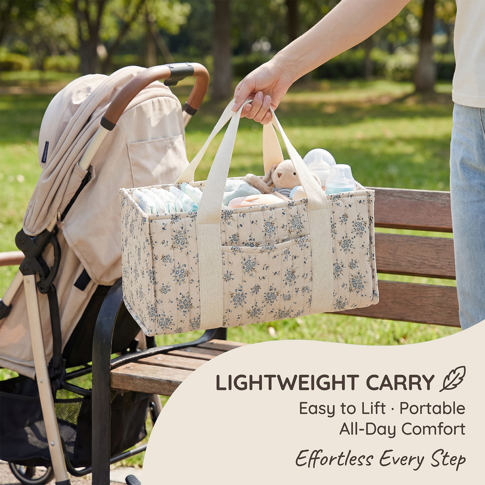 Foldable Diaper Caddy Organize - Baby Nursery Organiser avis et prix