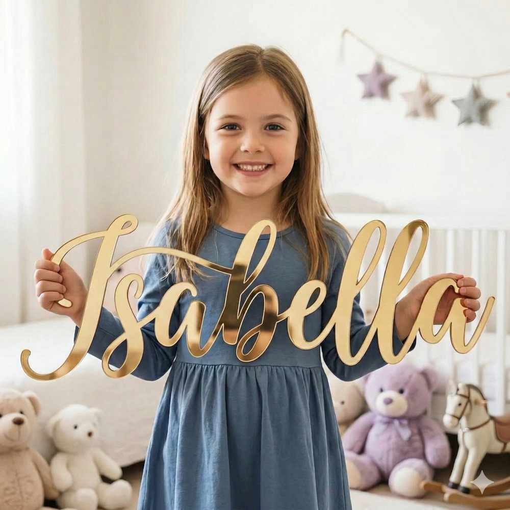 Custom Acrylic Name Sign Choos - Baby Nursery Ideas avis et prix