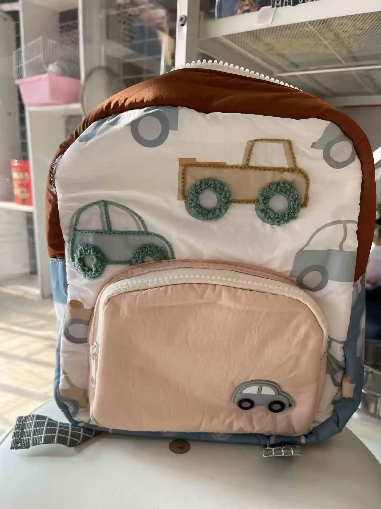 Car Embroidery Bag, Children's - Baby Nursery Backpack avis et prix