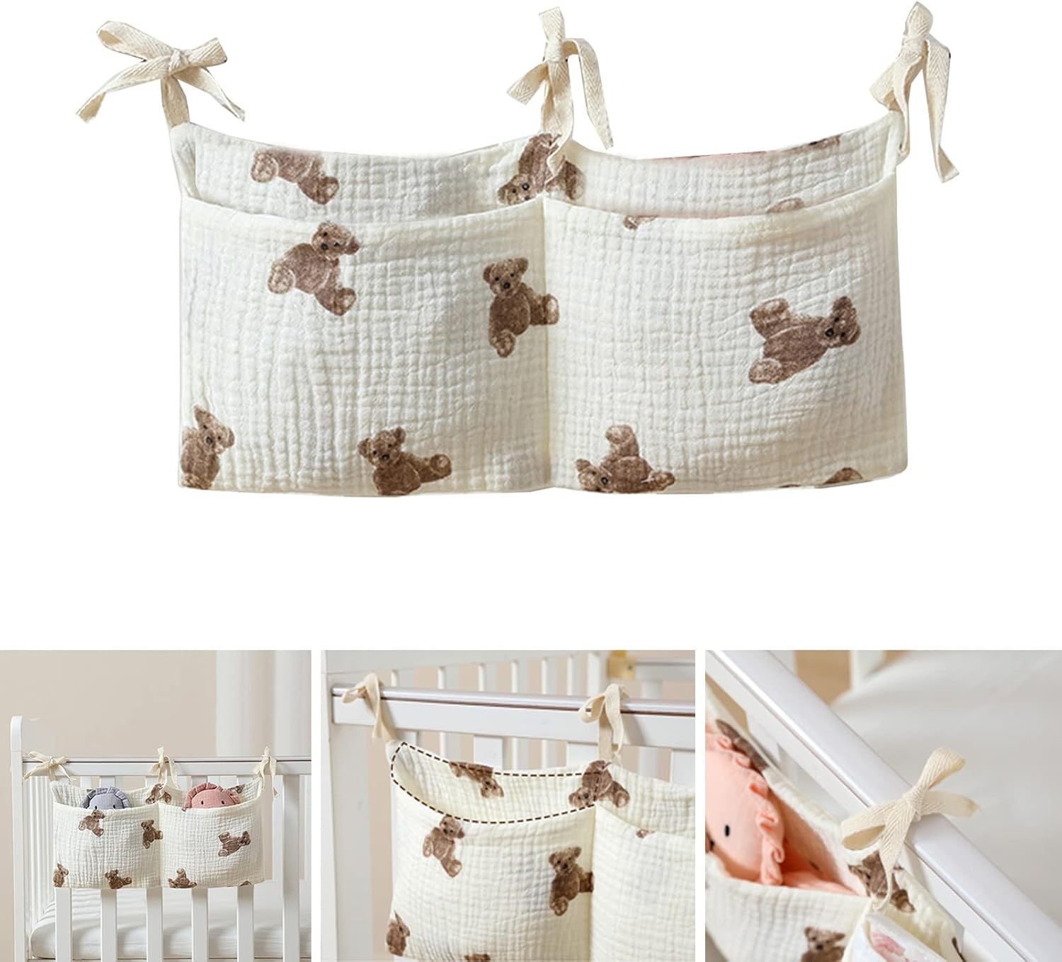 Baby Crib Organizer Cot Caddy  - Baby Nursery Organiser avis et prix