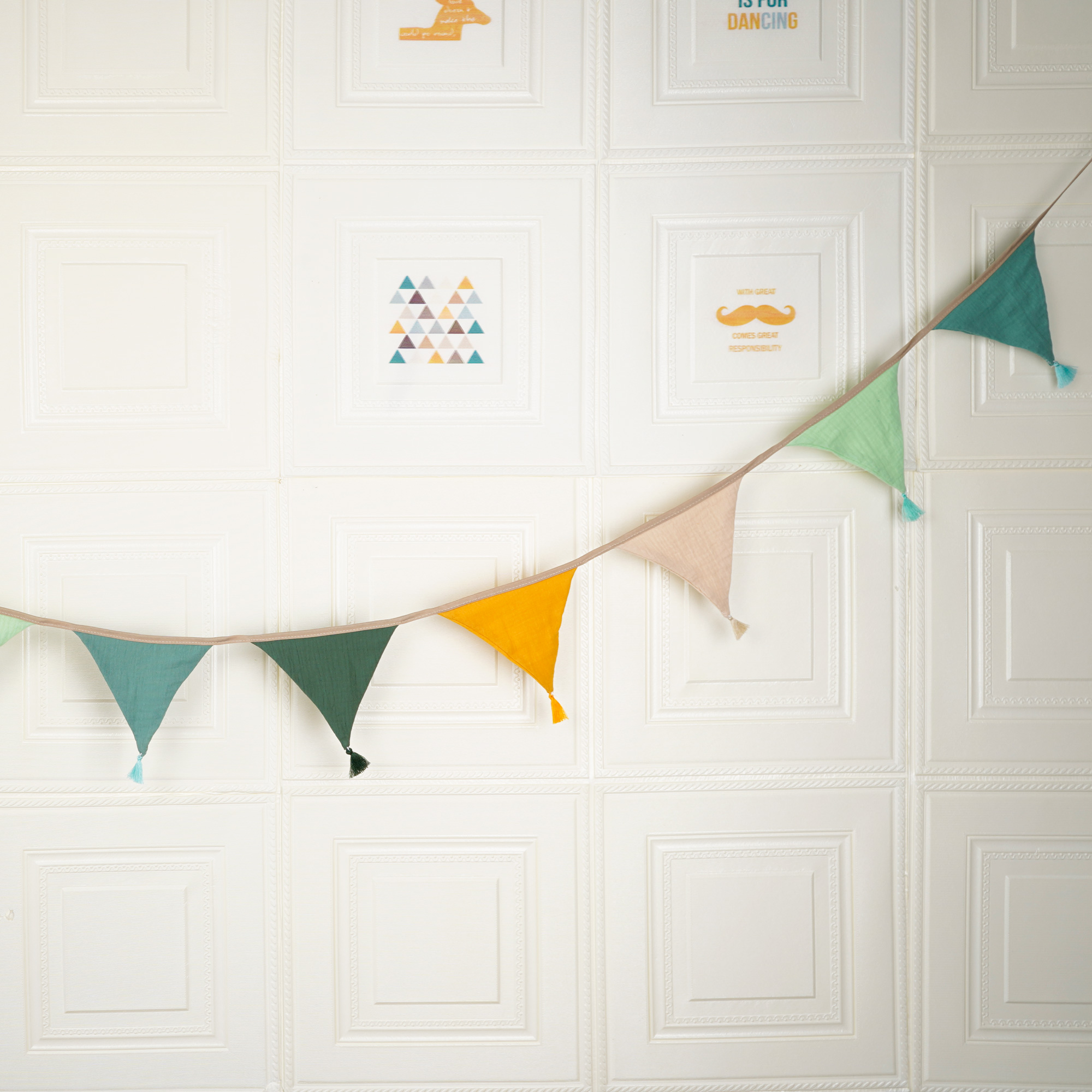 2.6M/8.5FT Nursery Candy Fabri - Baby Nursery Garland avis et prix