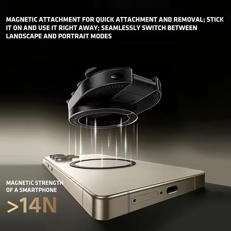3 In1 Magnetic Foldable Phone  - Mobile Hanger Arm avis et prix