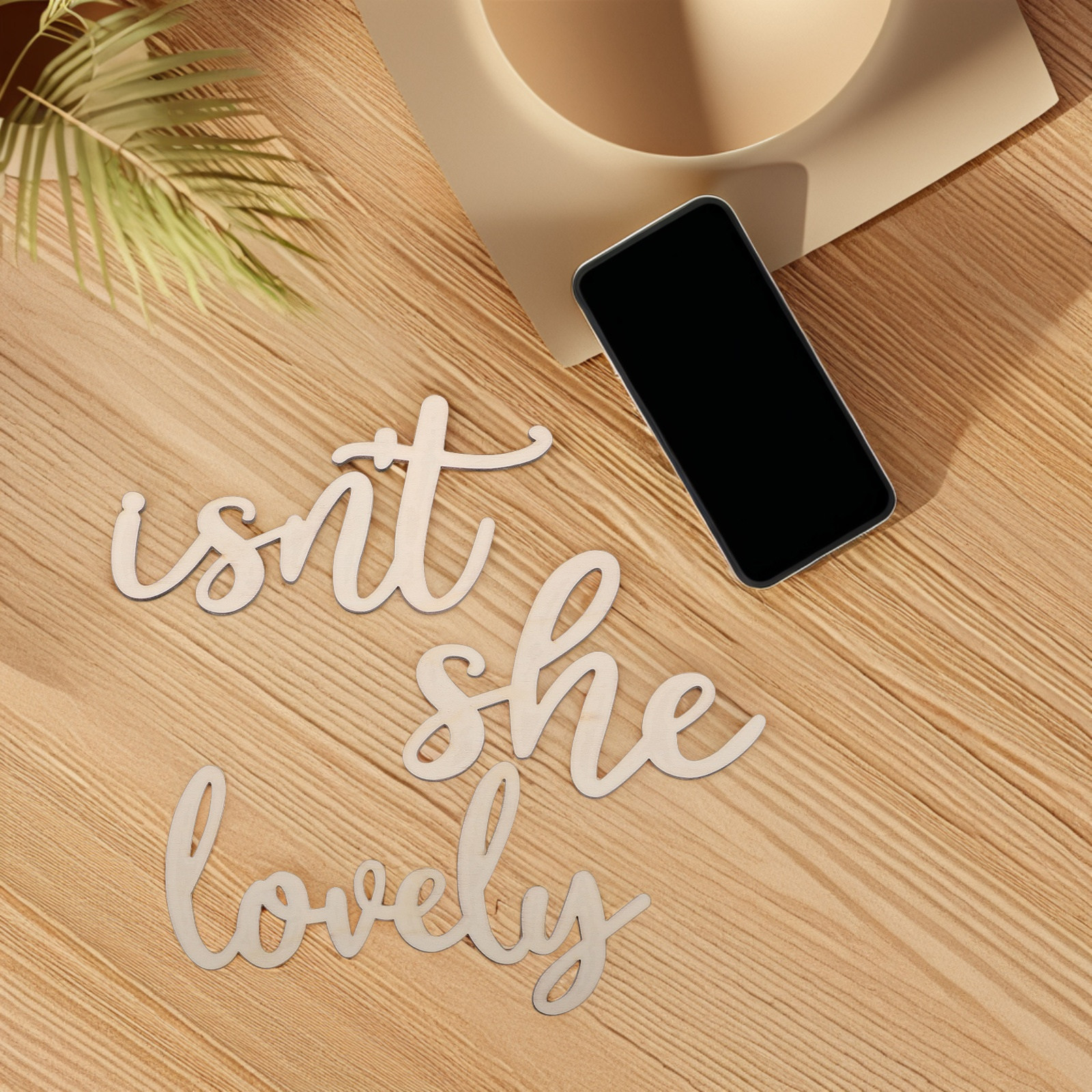 Wood Sign Wooden Wall Sticker  - Baby Nursery Wall avis et prix