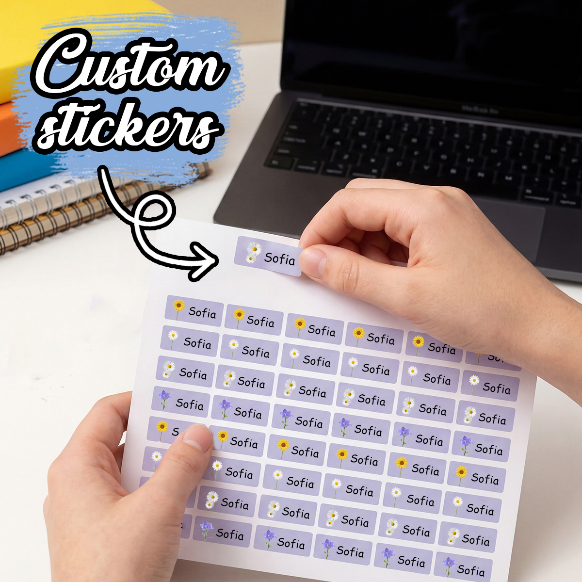 Custom Name Tag Stickers, Soft - Baby Nursery Labels avis et prix
